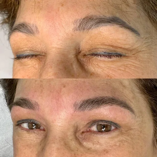 Pigmento escuro e formato errado